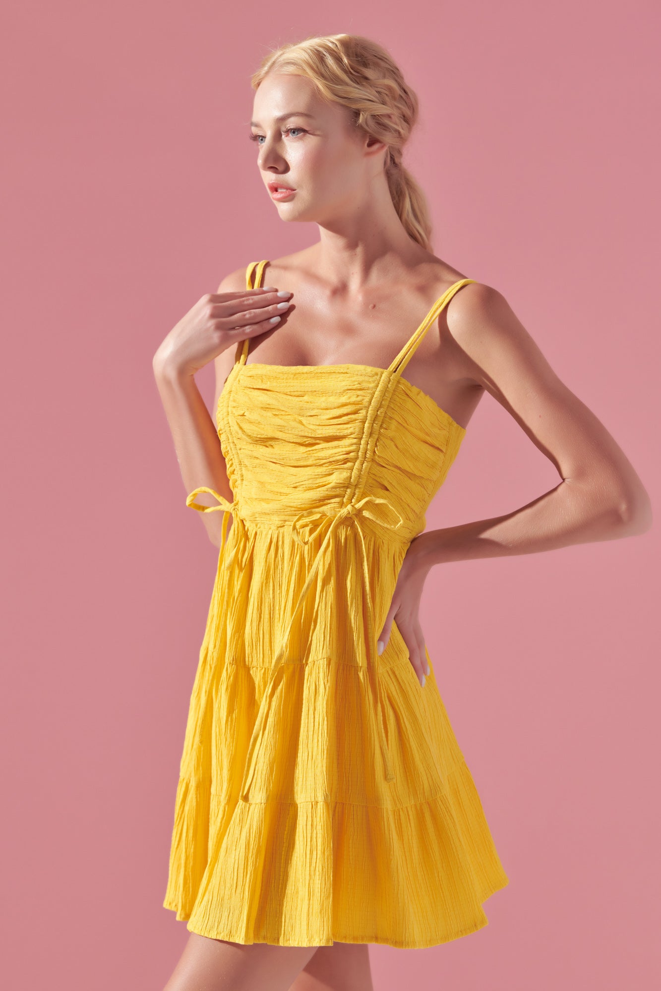 Sunflower Mini Dress