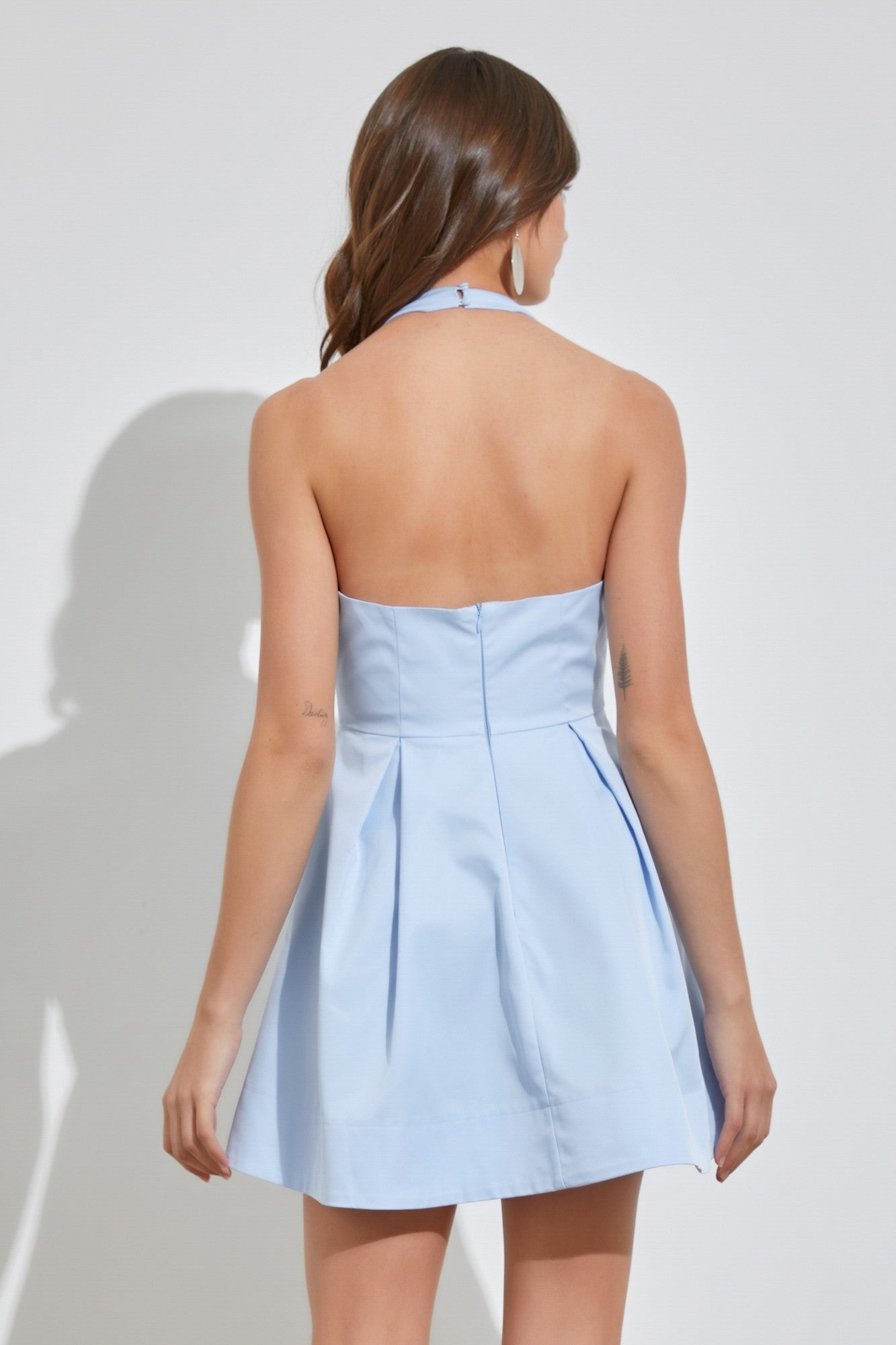Sky Blue Mini Dress