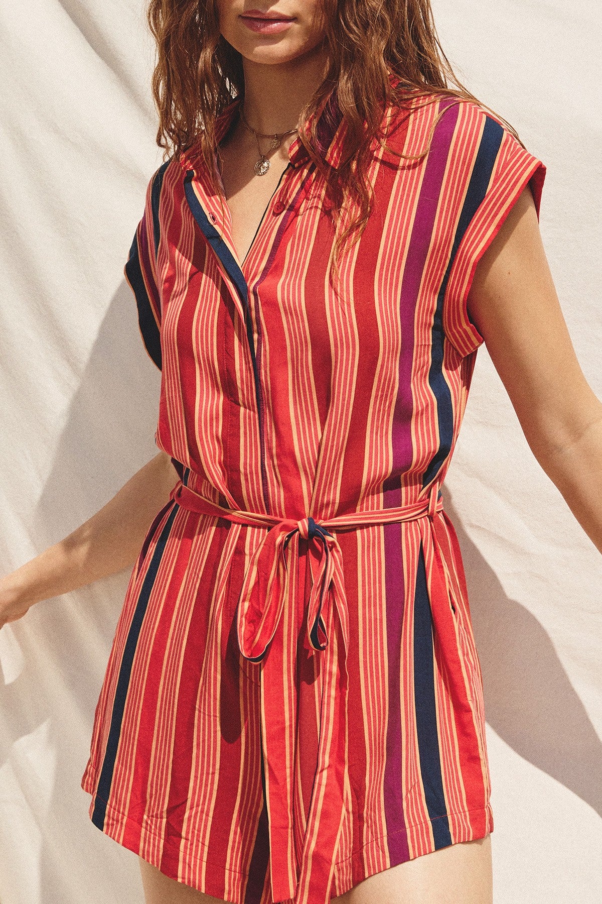 Striped Romper