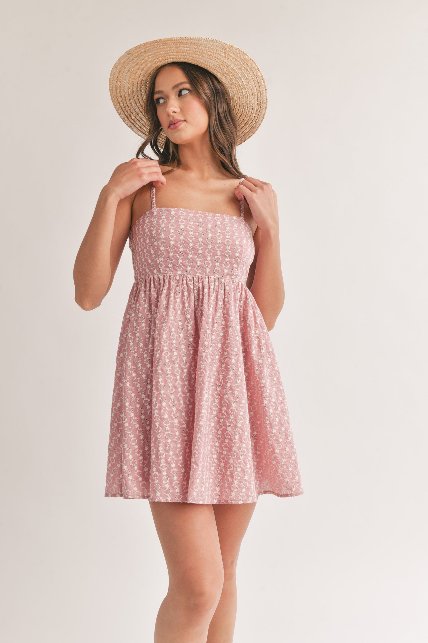 Pink Babydoll Dress