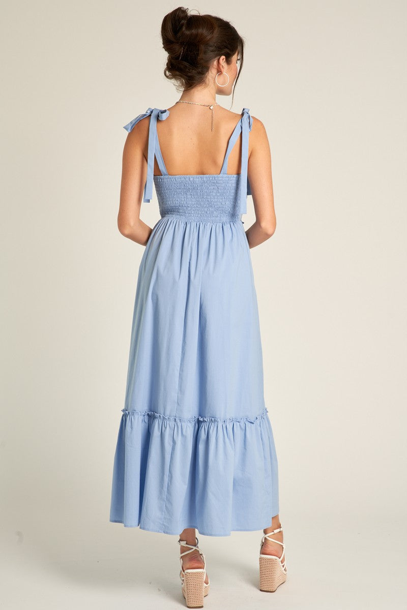 Mallorca Midi Dress Blue