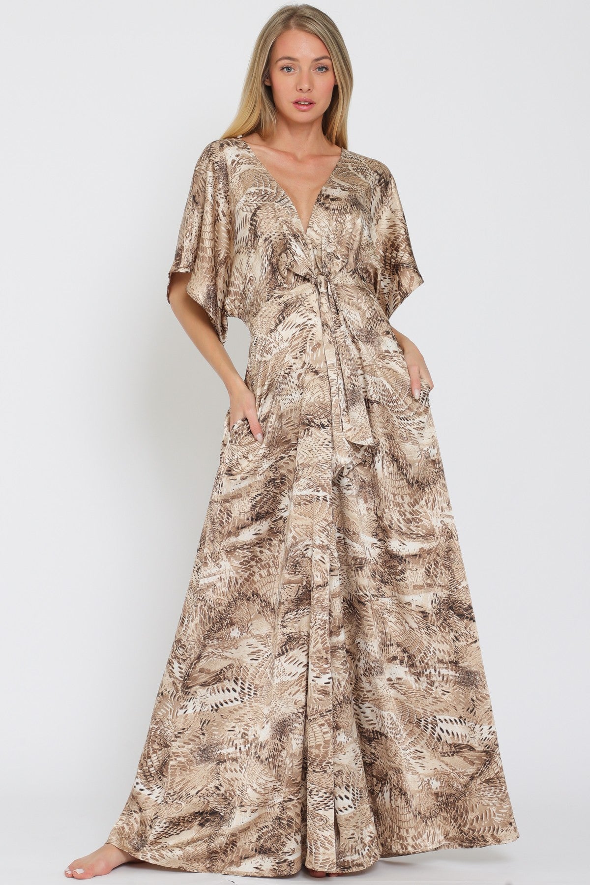 Kimono Sleeve Jumpsuit
