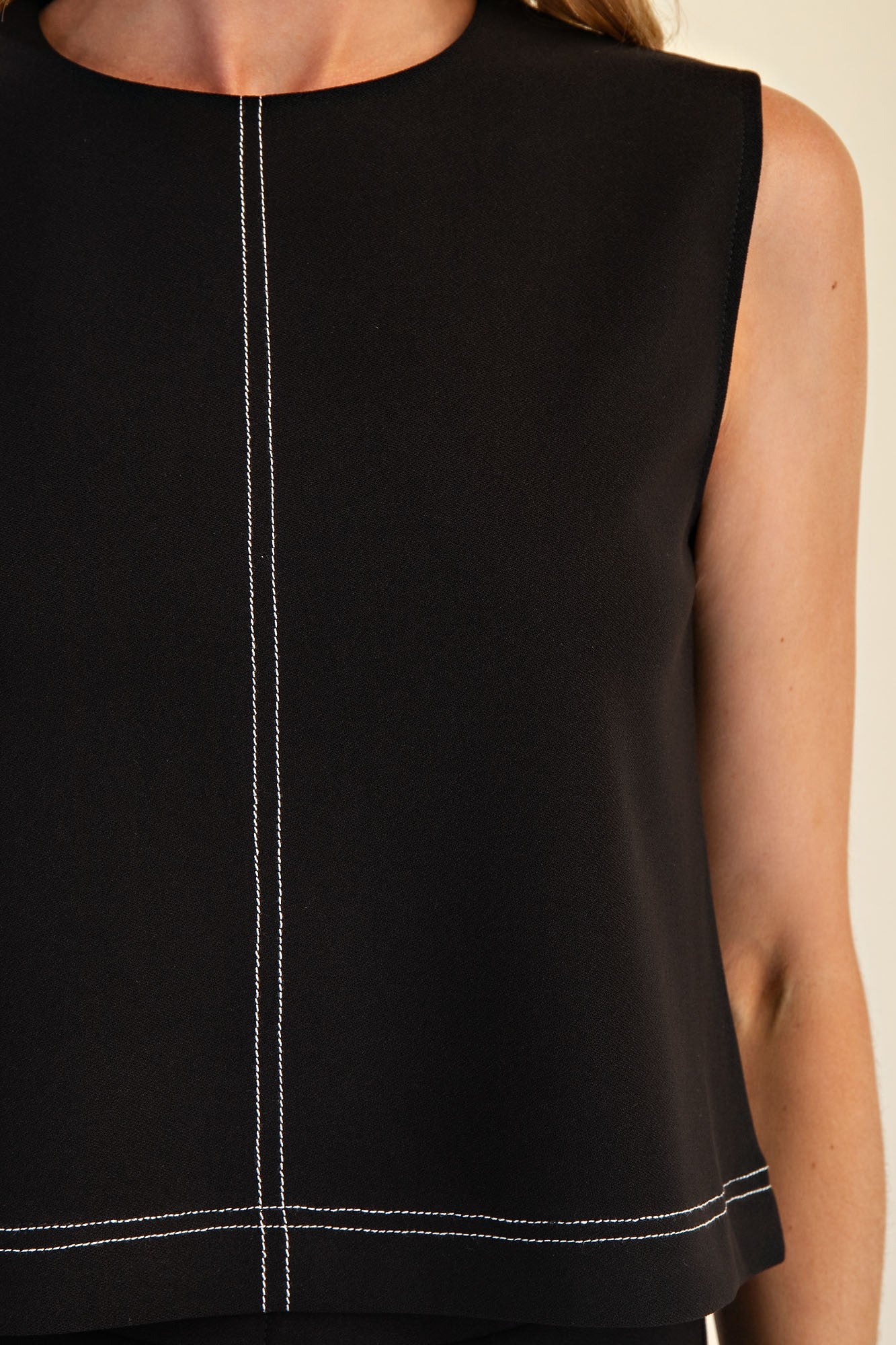 Meli Top Black