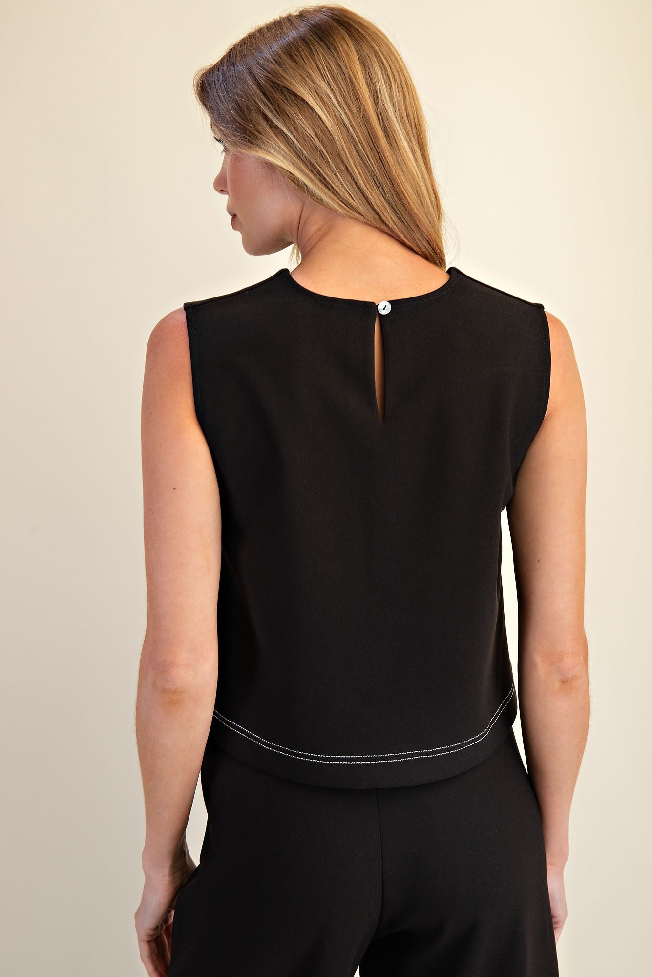 Meli Top Black