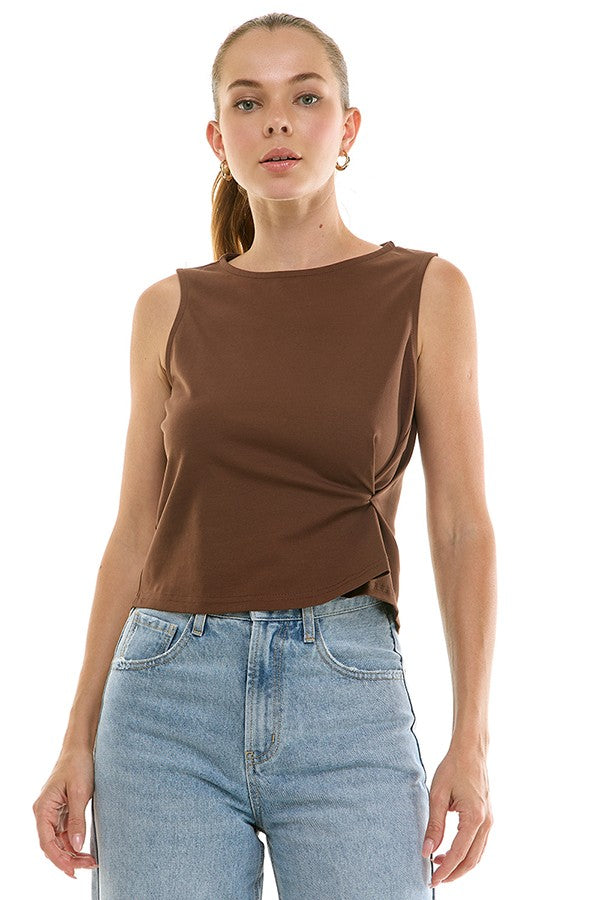 Mocha Twist Top