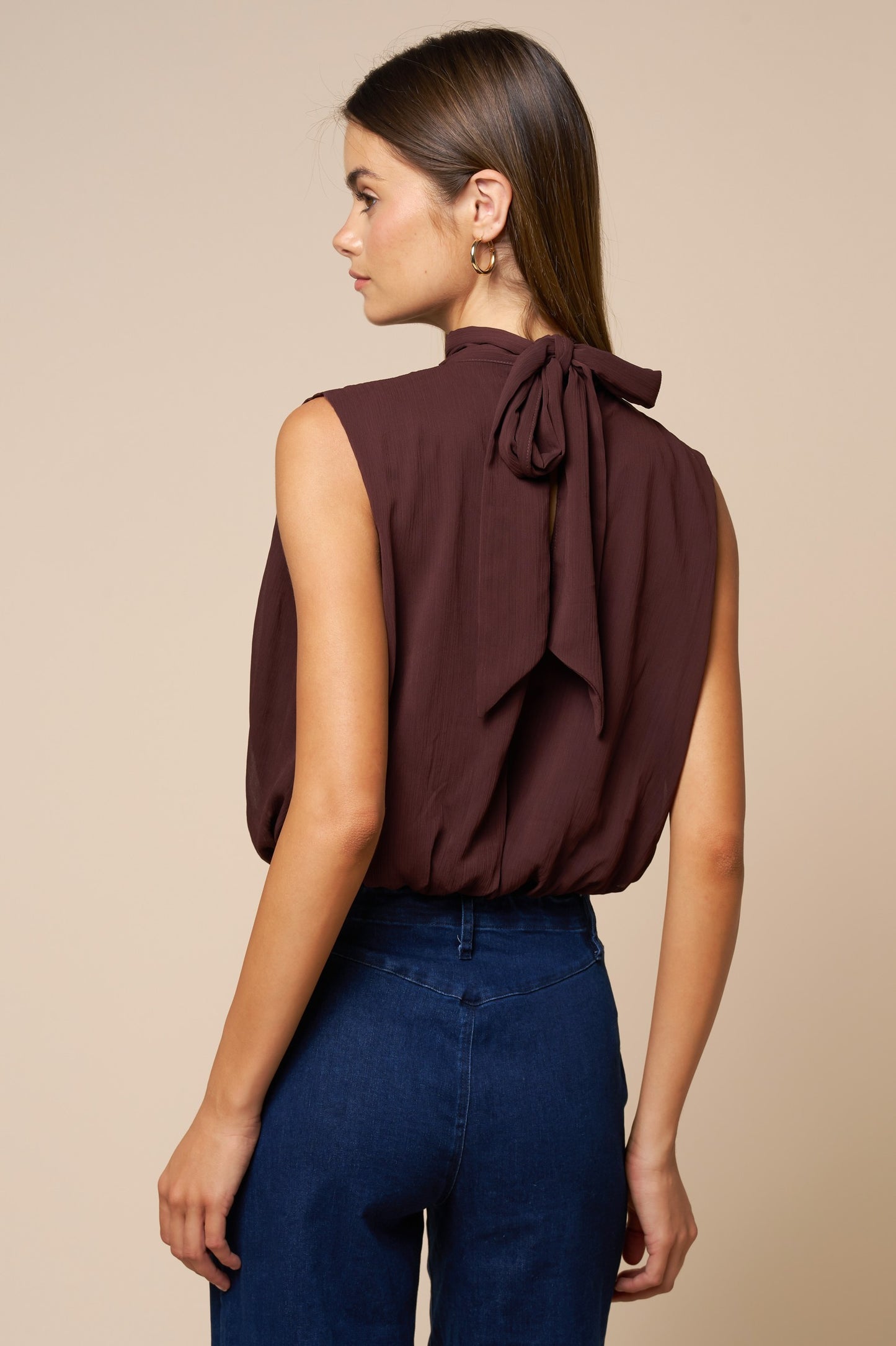 Vera Dark Brown Top