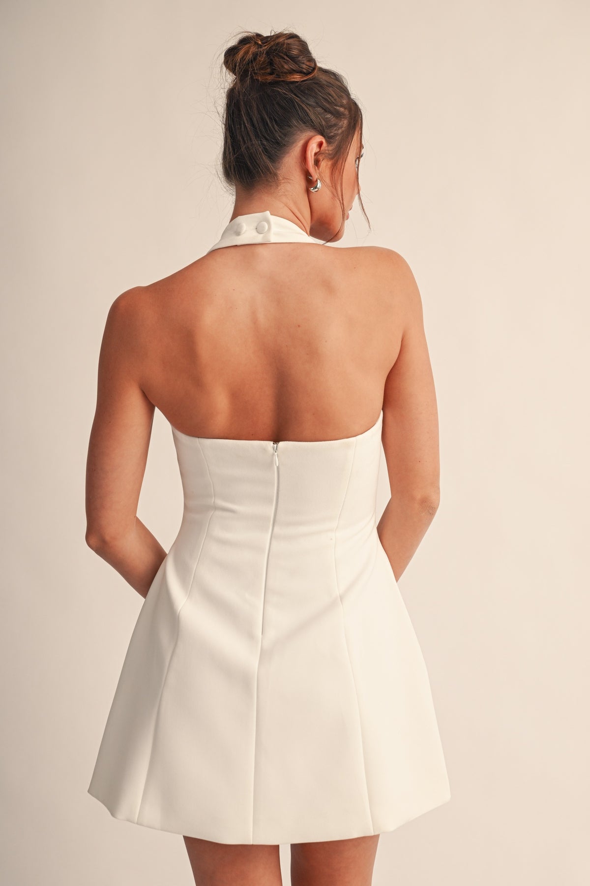 Mica White Mini Dress