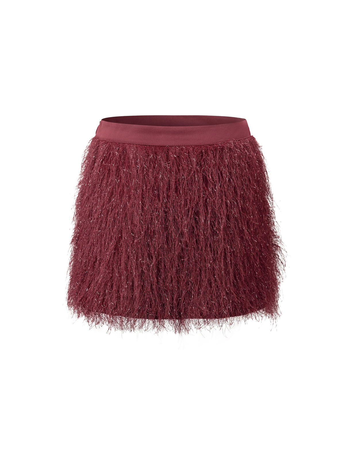 Fringe Mini Skirt