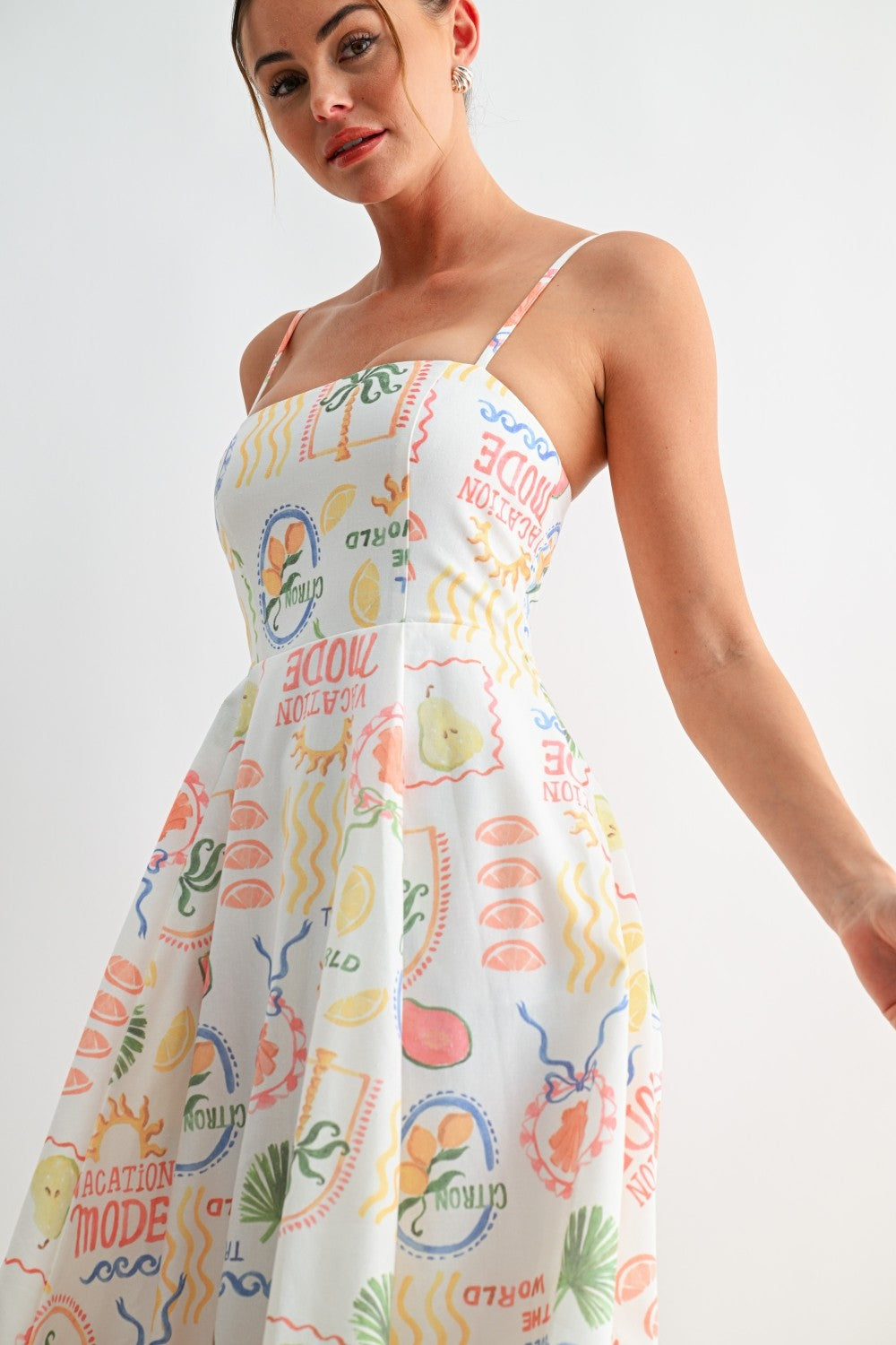 Vacay Postcard Dress