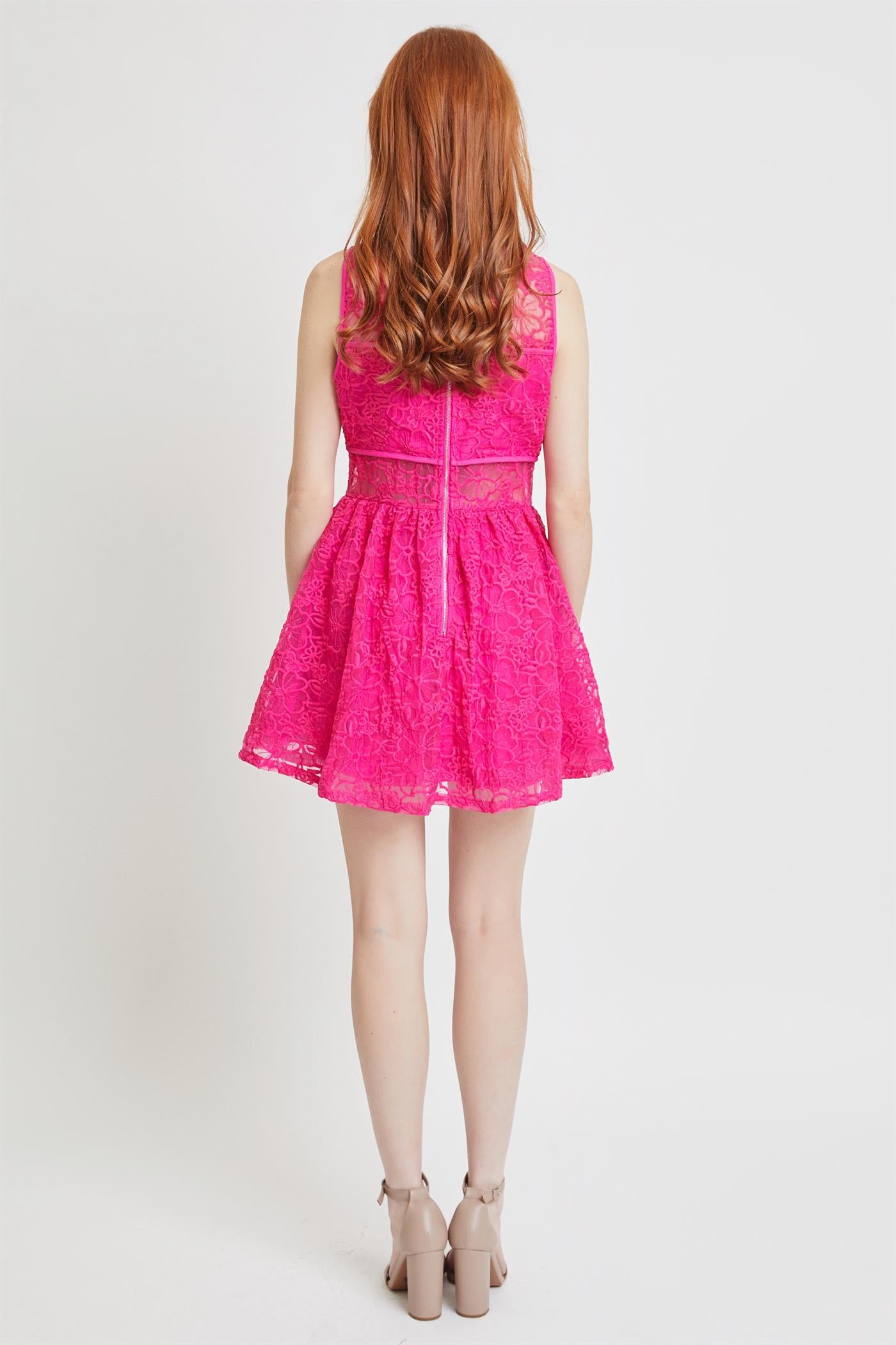 Fuchsia Mini Dress