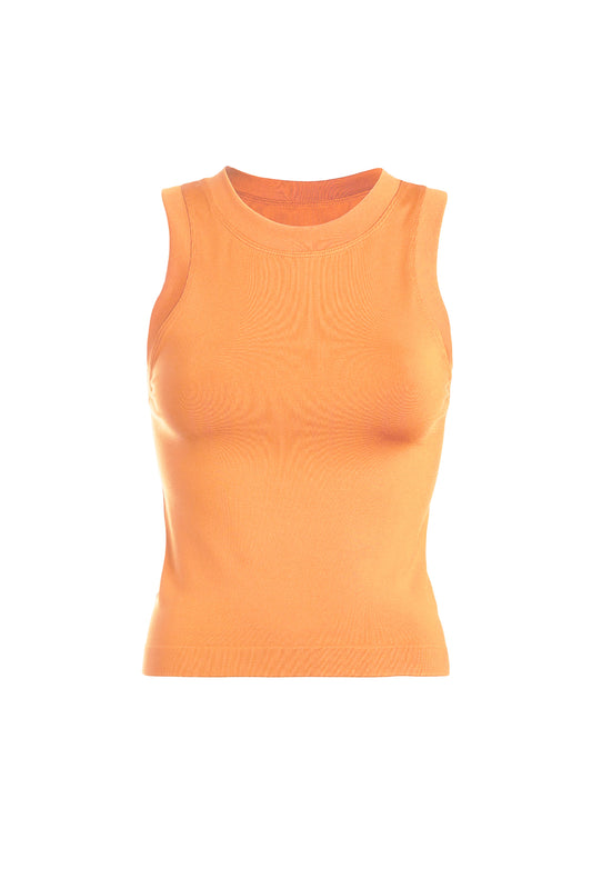 Orange Basic Top