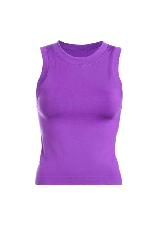 Purple Basic Top