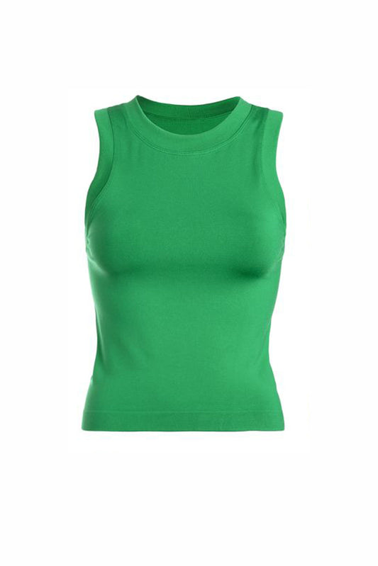 Kelly Green Basic Top