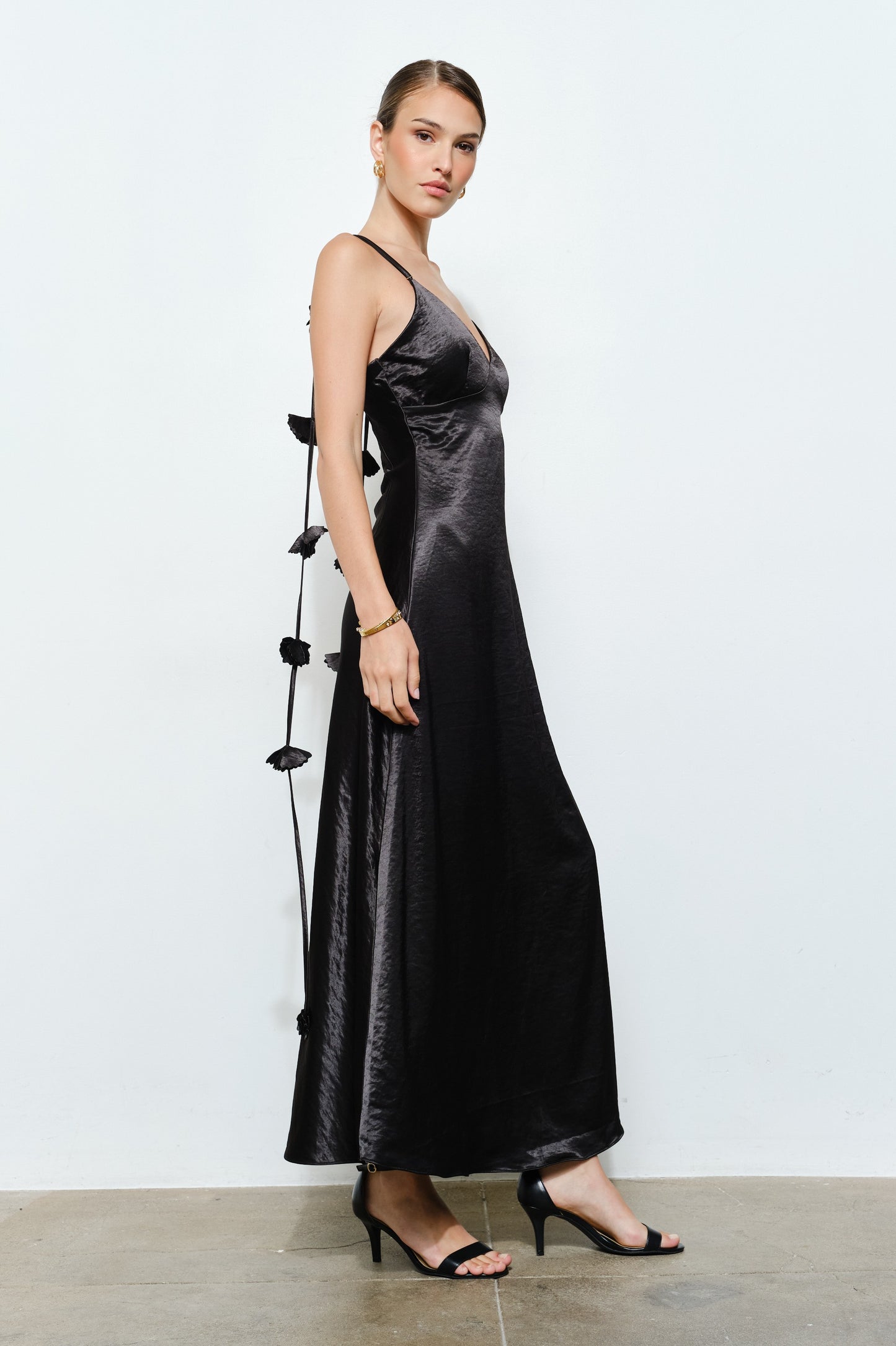 Andy Satin Slip Dress