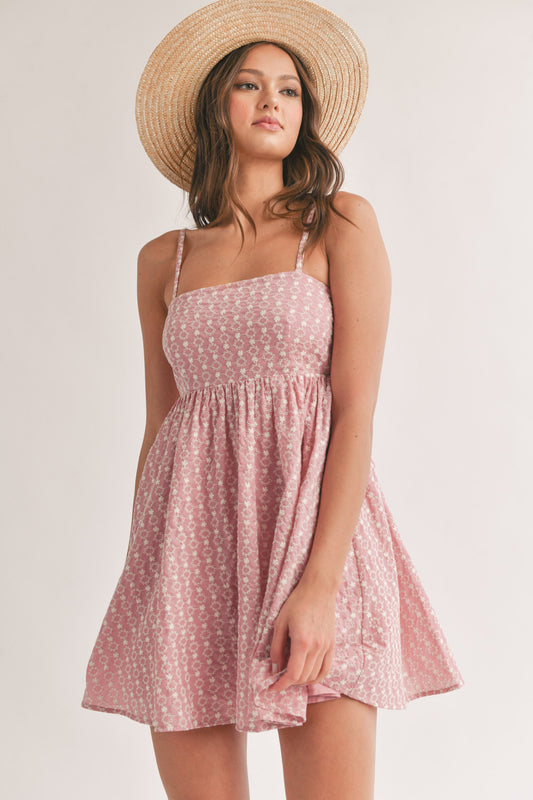 Pink Babydoll Dress