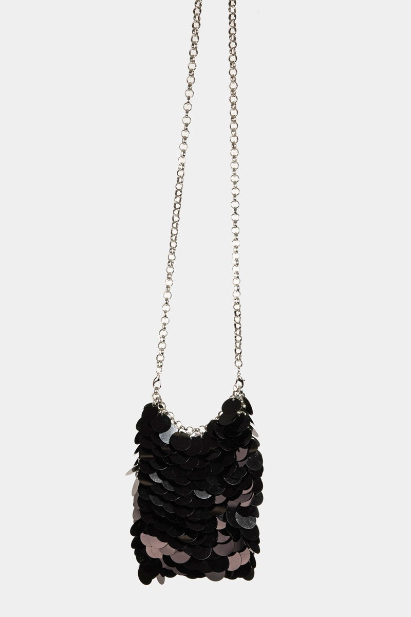 Sequin Chain Mail Pouch Bag - Choli Bags