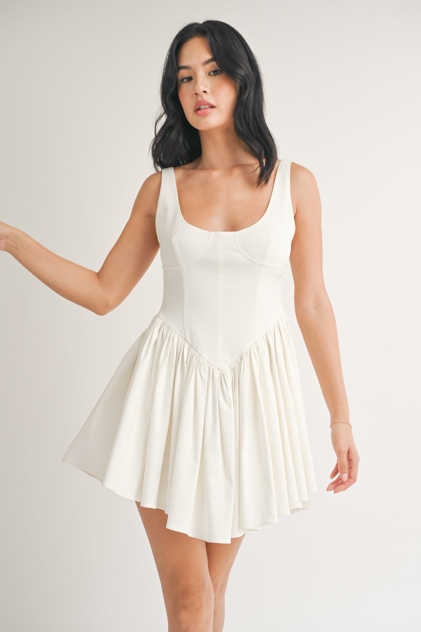April White Mini Dress