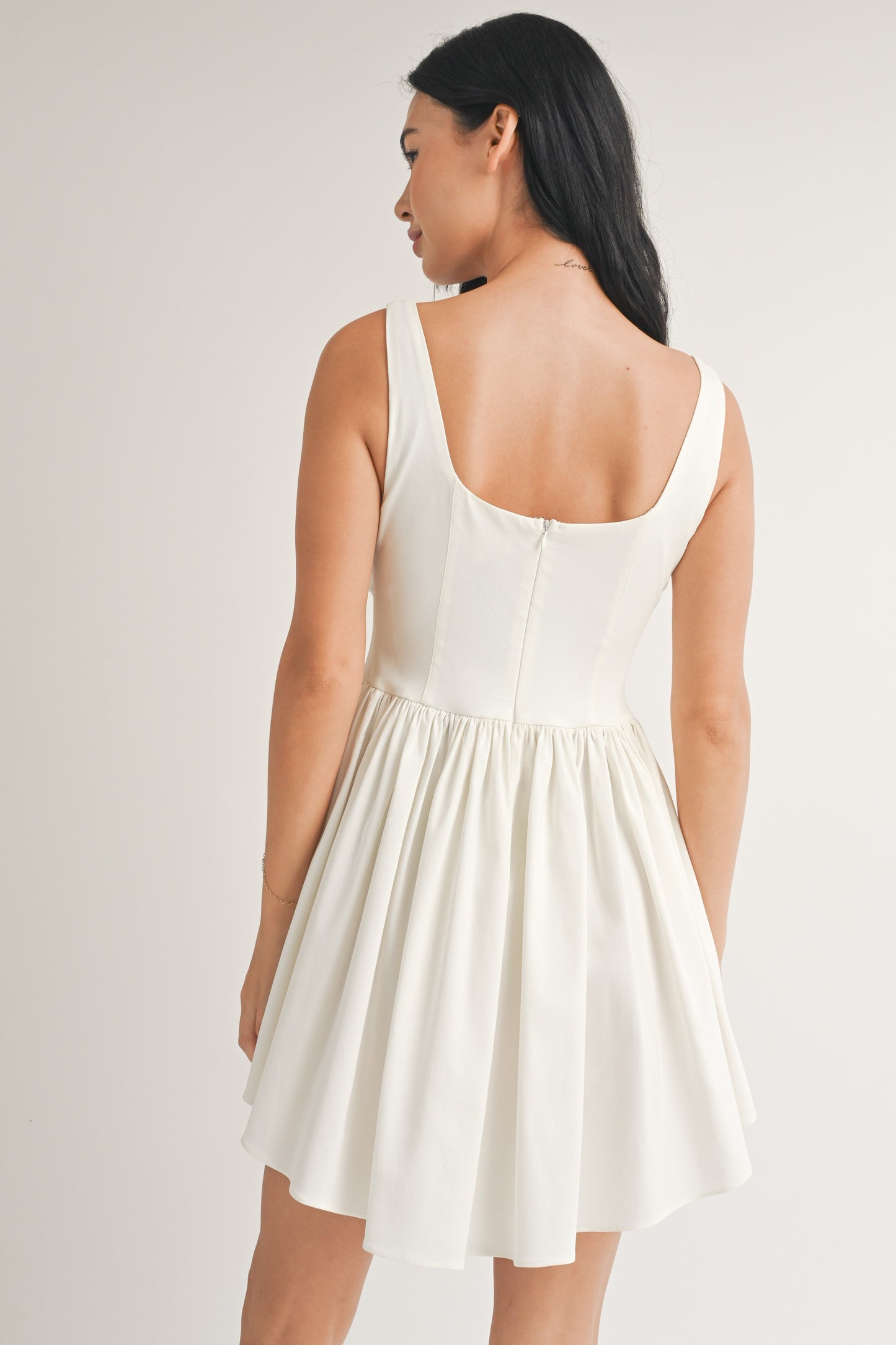April White Mini Dress