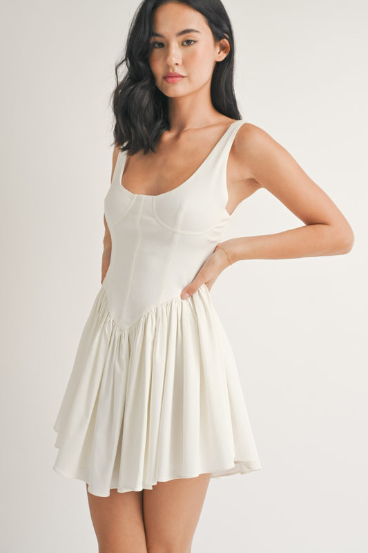 April White Mini Dress