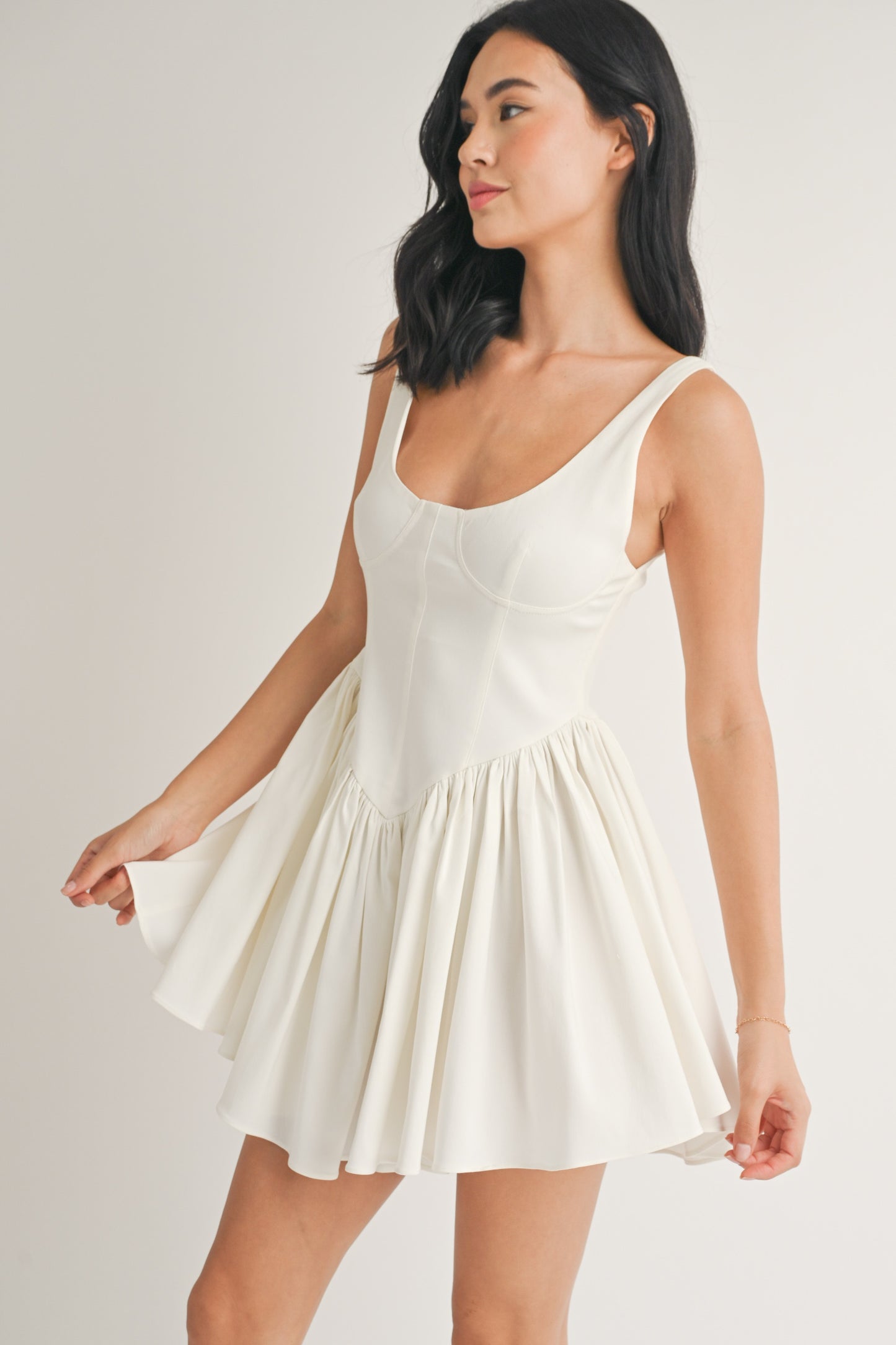 April White Mini Dress