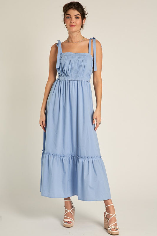 Mallorca Midi Dress Blue