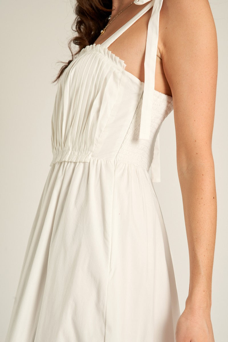 Mallorca Midi Dress White