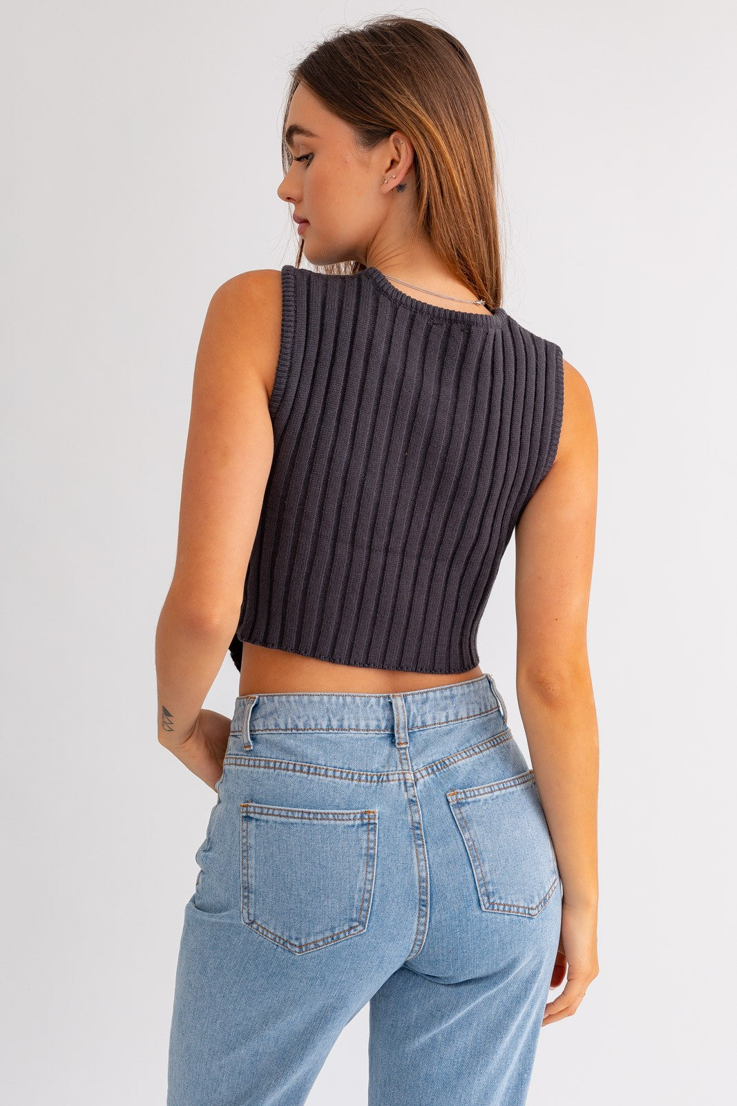 Radiant Midnight Ripple Top