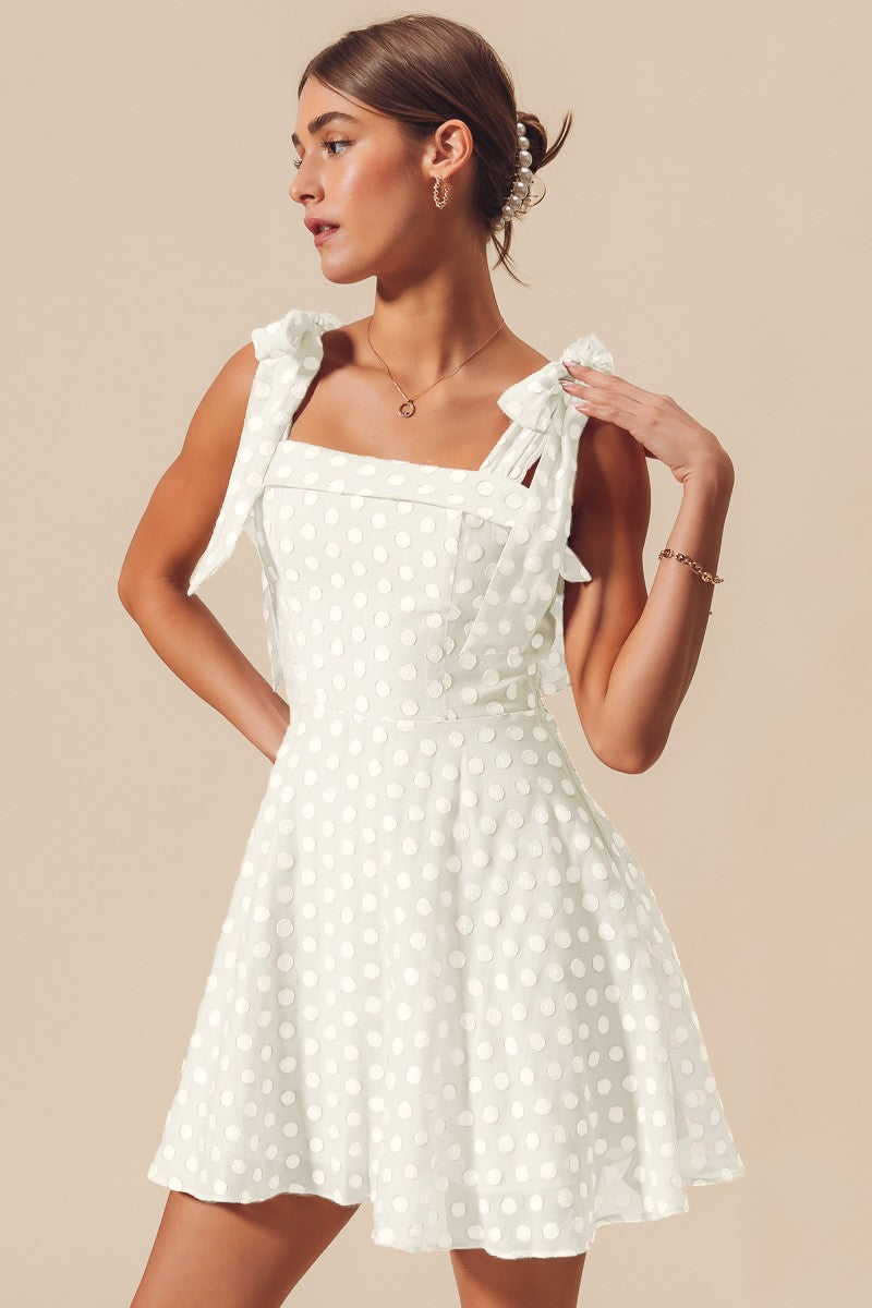 Solene Dress White