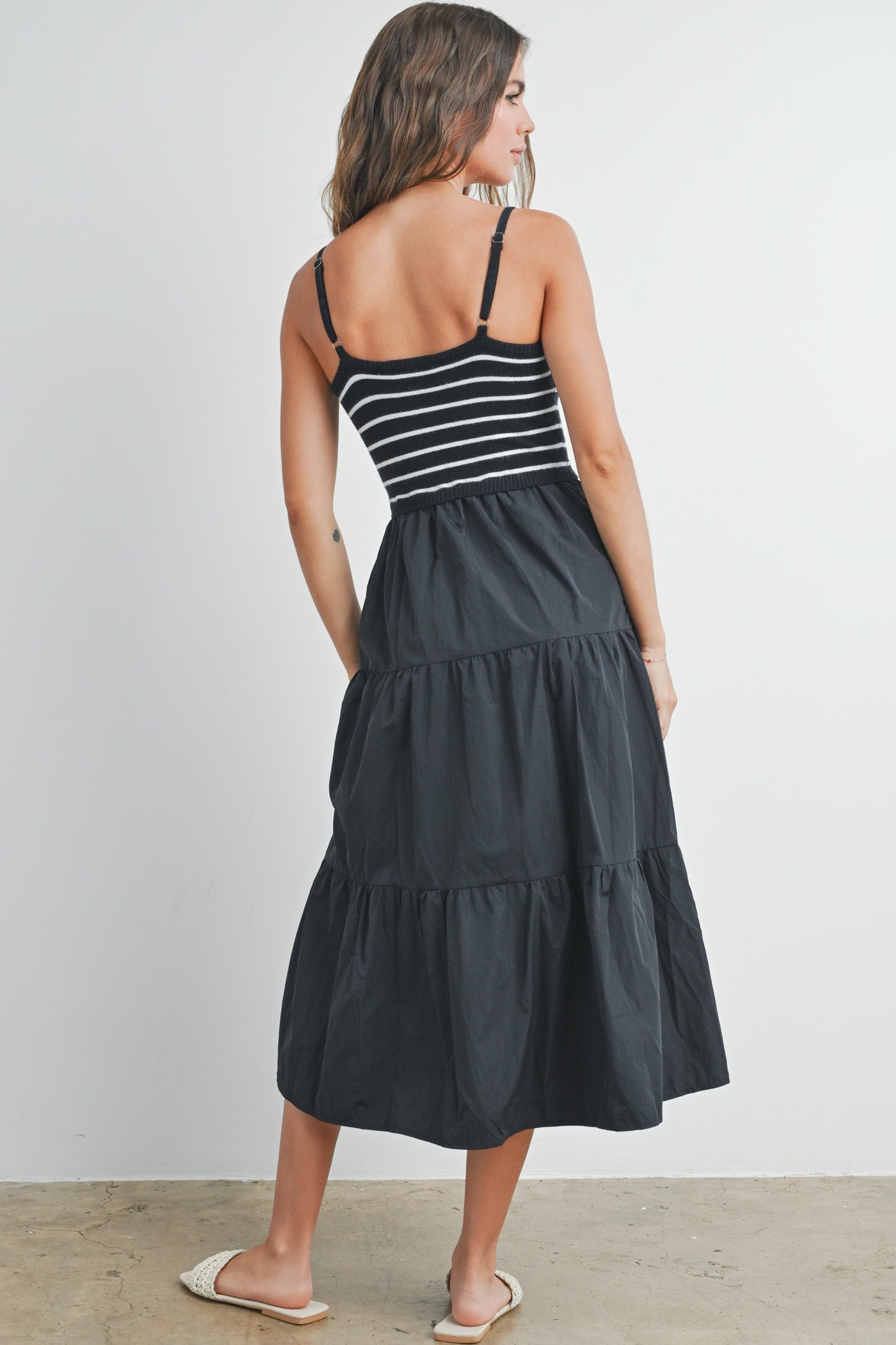 Loren Striped Maxi Dress