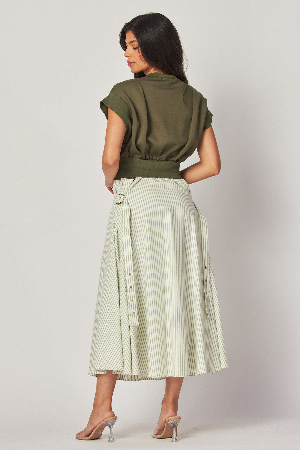 Combined Olive Dress