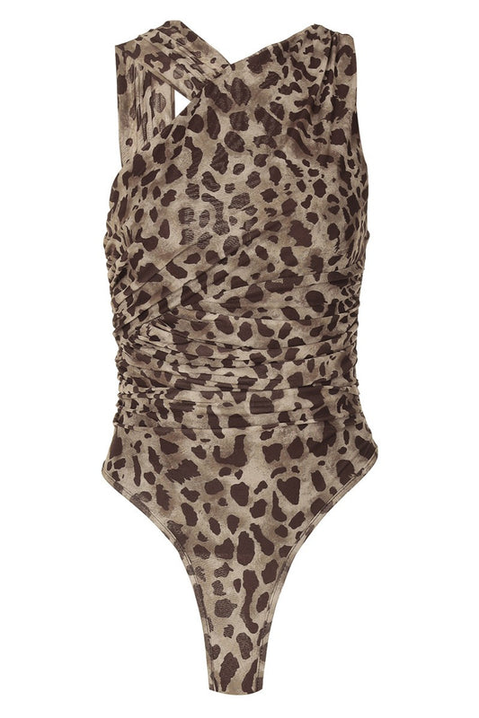 Leopard Print Bodysuit