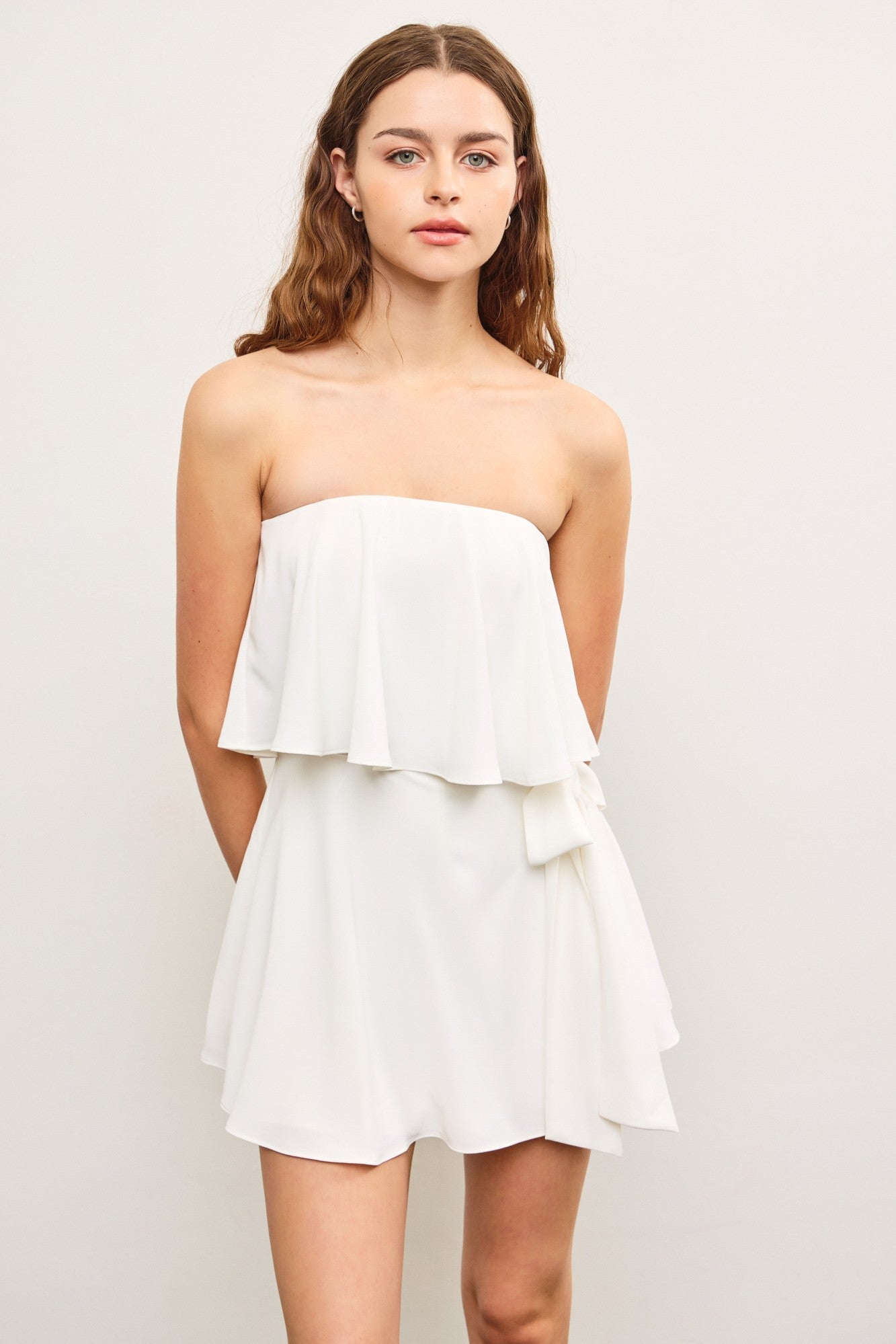 Solene Romper White