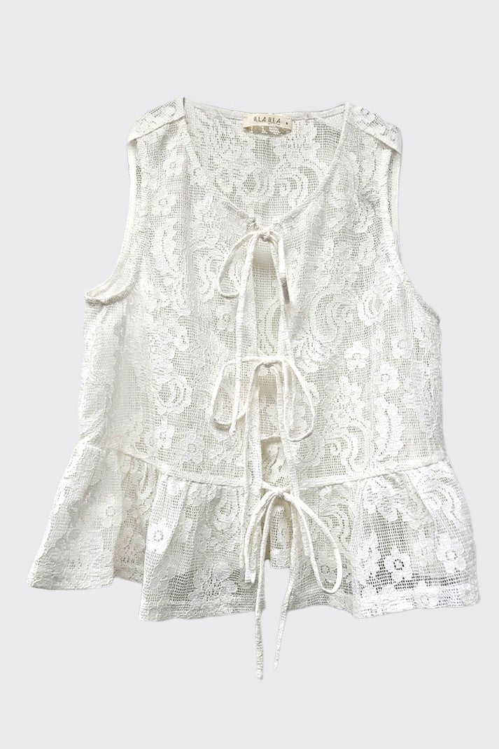 Flora Lace Top