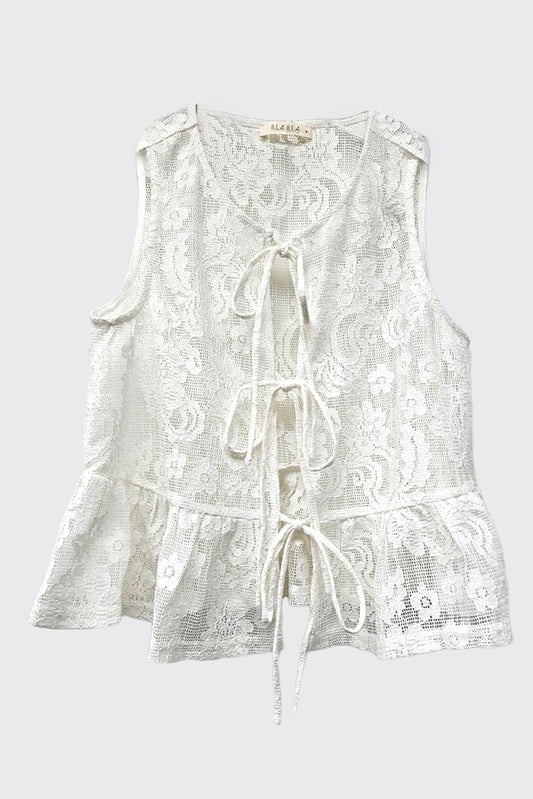 Flora Lace Top