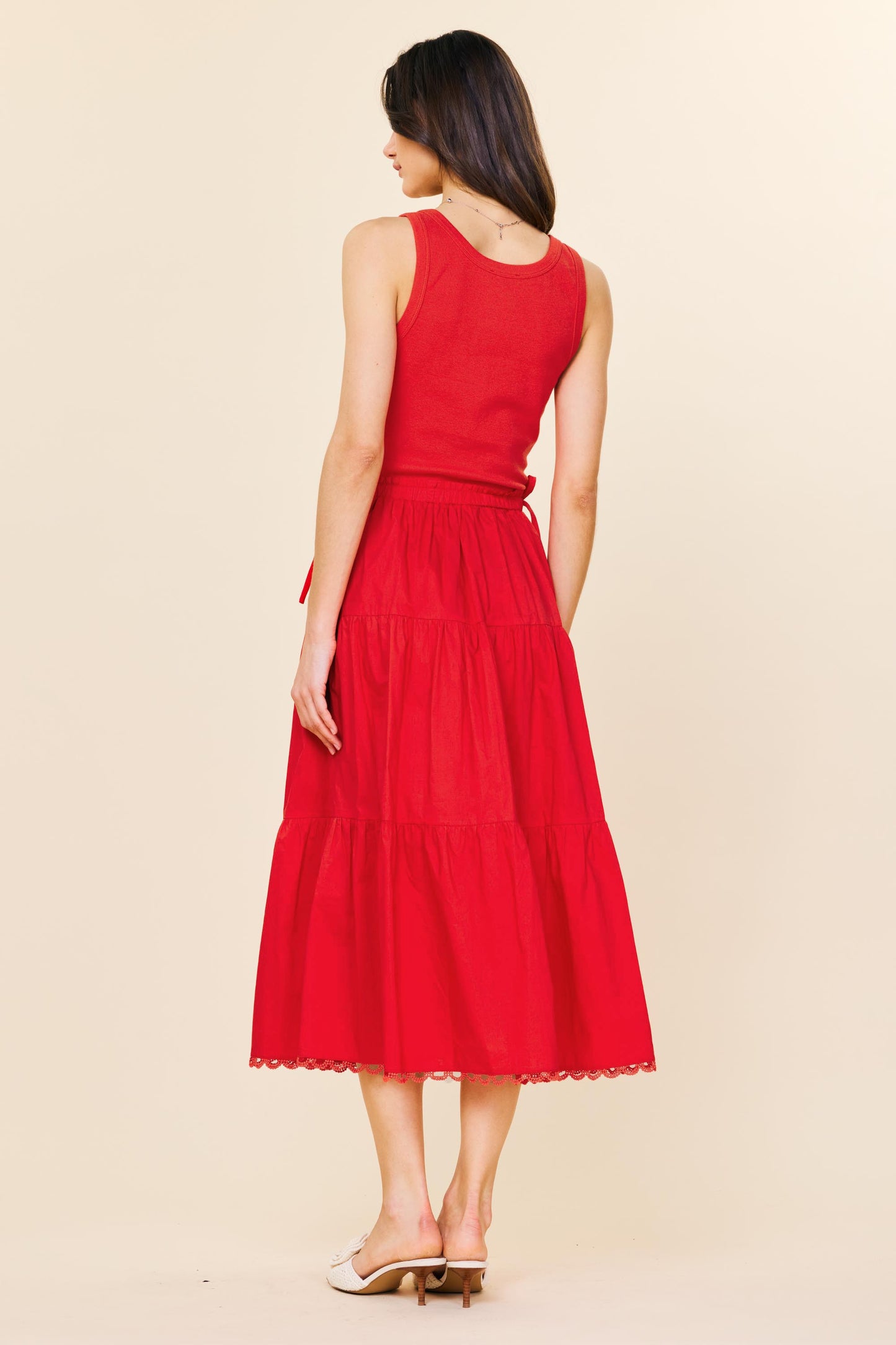 Lora Red Dress