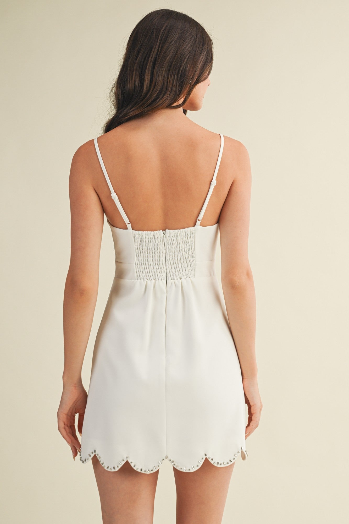 Fabi Mini Dress White