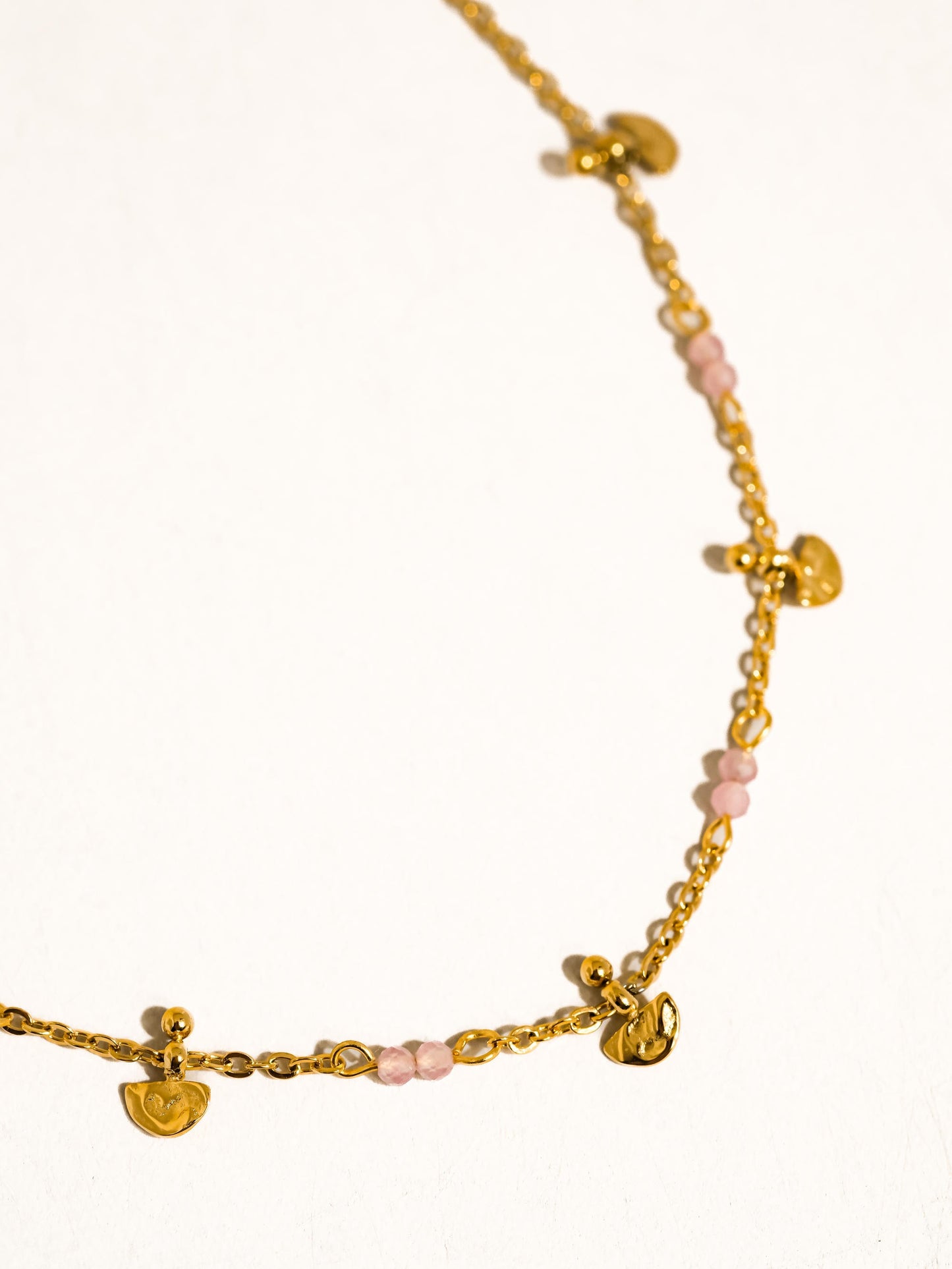 Becca 18K Non-Tarnish Beaded Chain Necklace