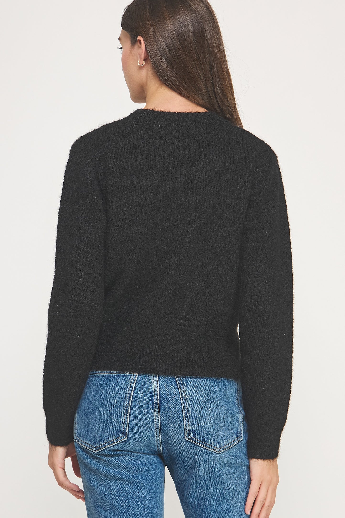 Multi Color Button Knit Cardigan