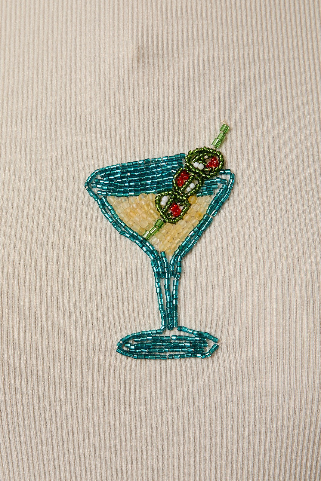 Martini Beads Rib Top