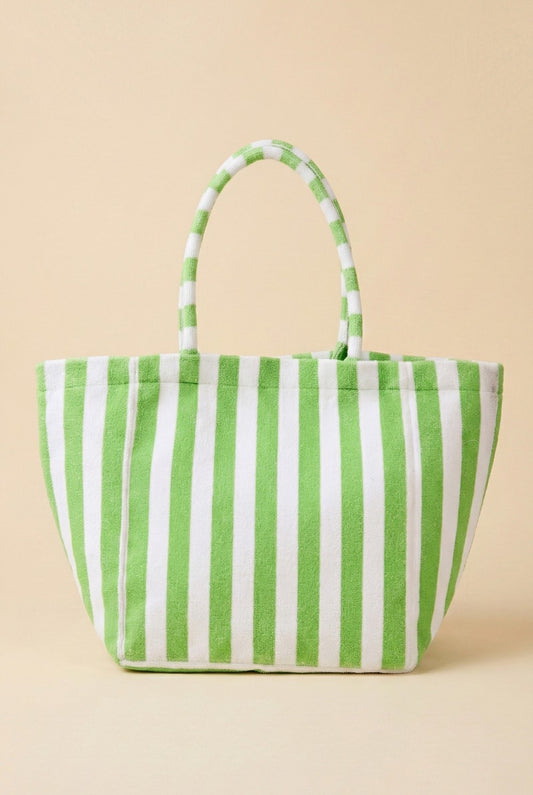 Towel Tote Bag Green