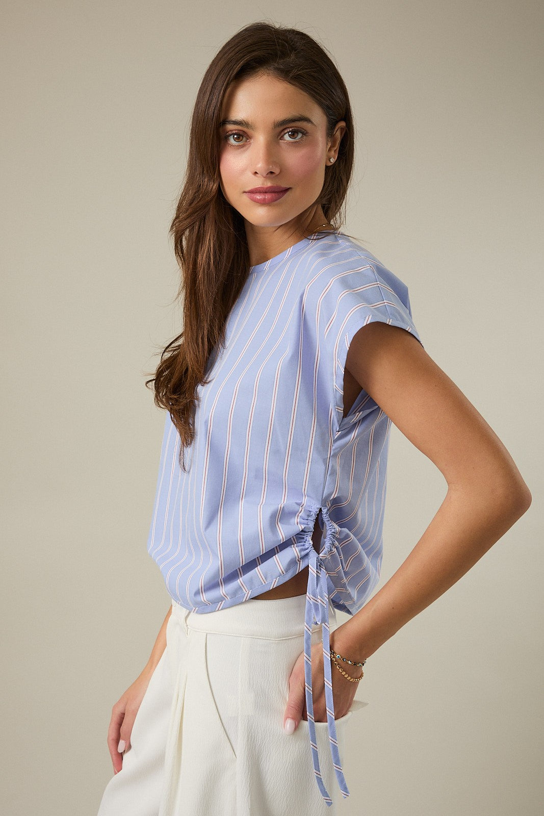 Linda Blue Top