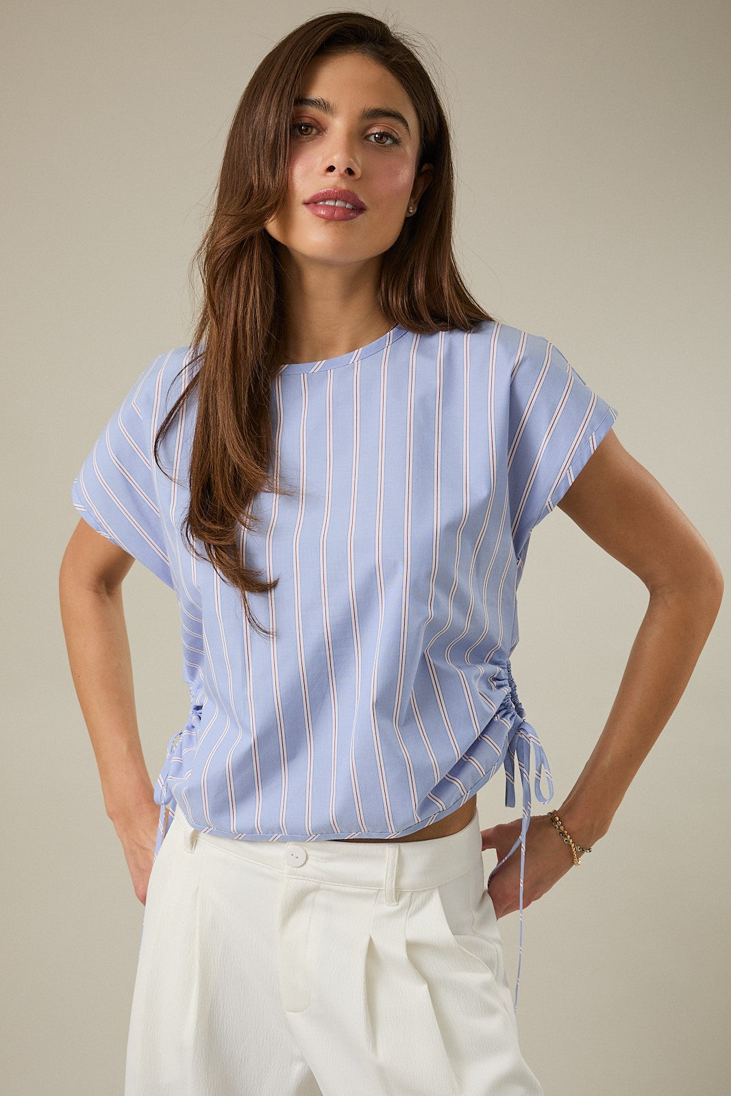 Linda Blue Top