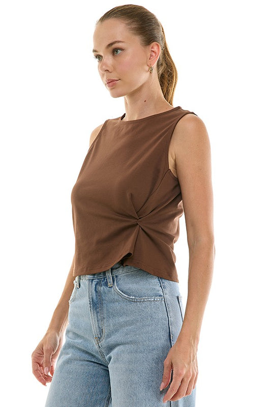 Mocha Twist Top