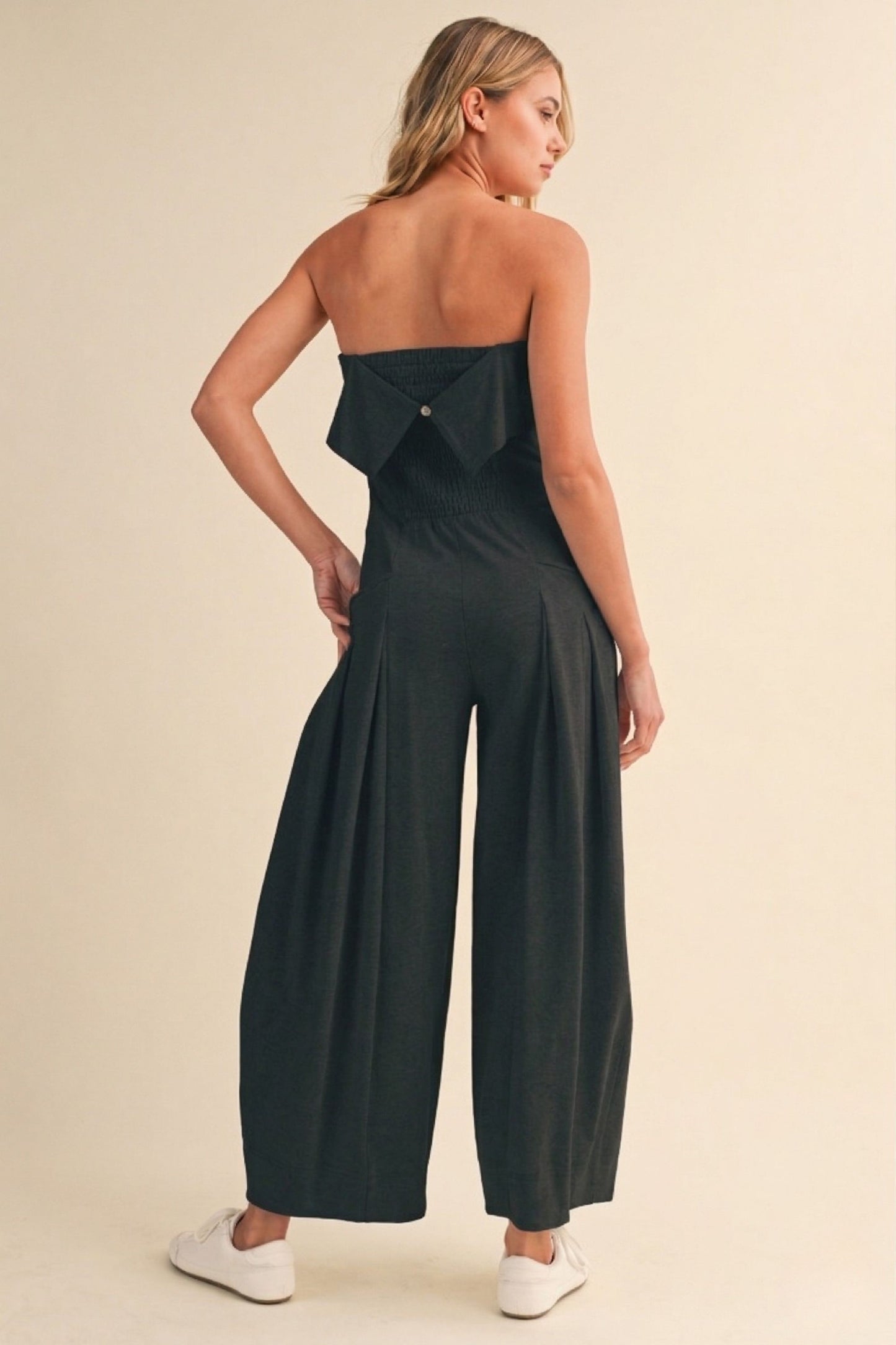 Black Barrel Jumpsuit