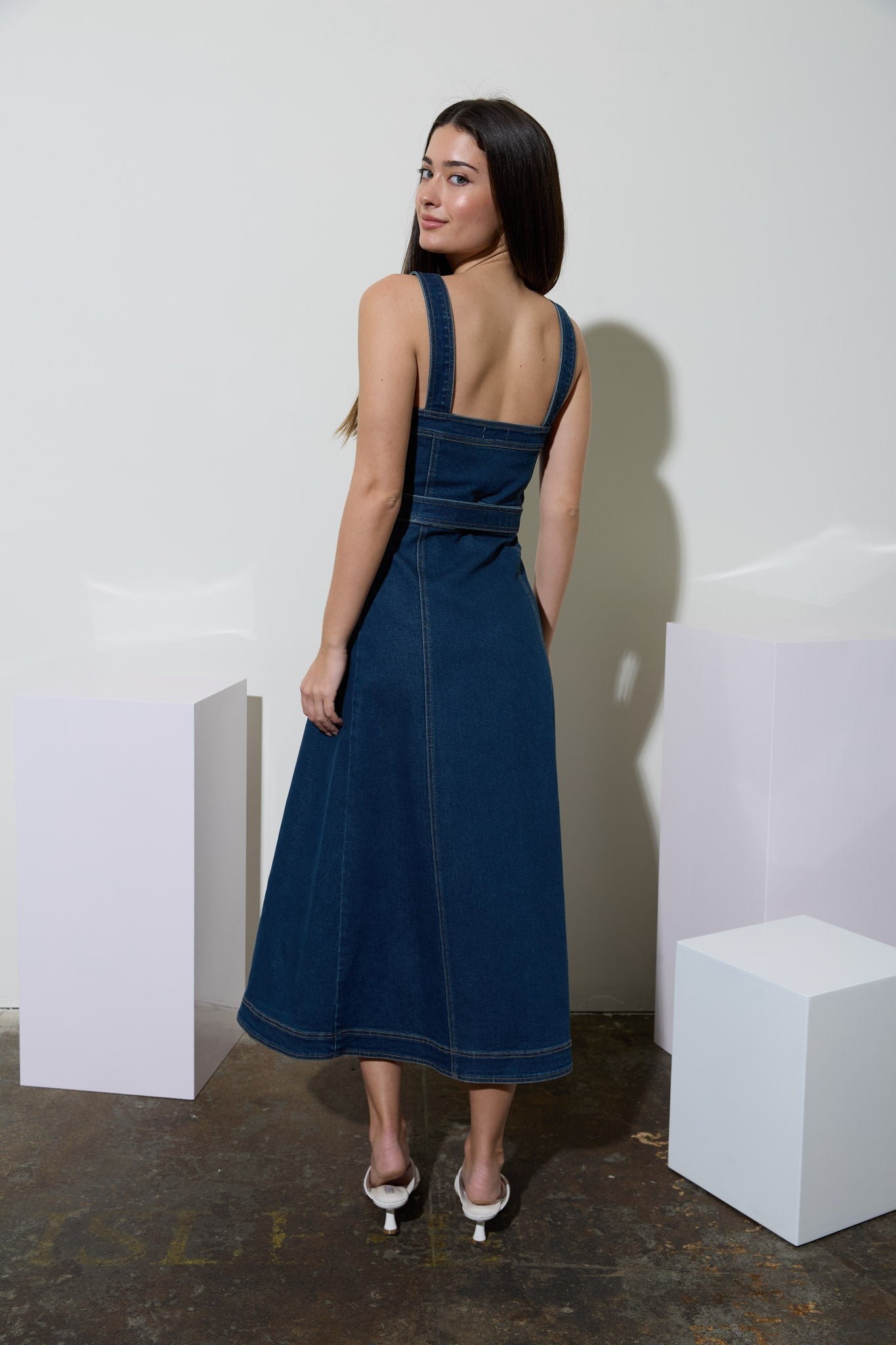 Amy Denim Dress