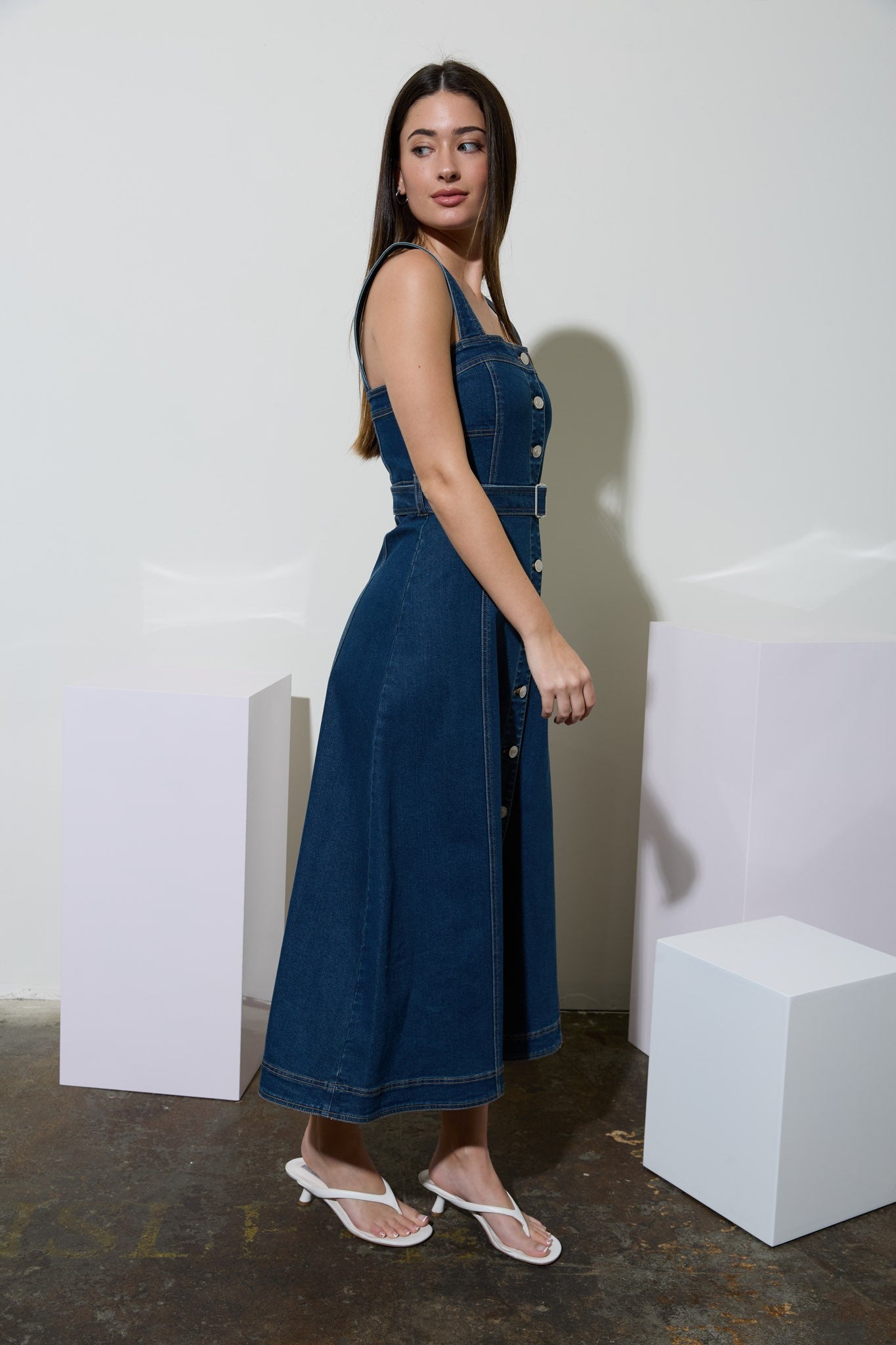 Amy Denim Dress
