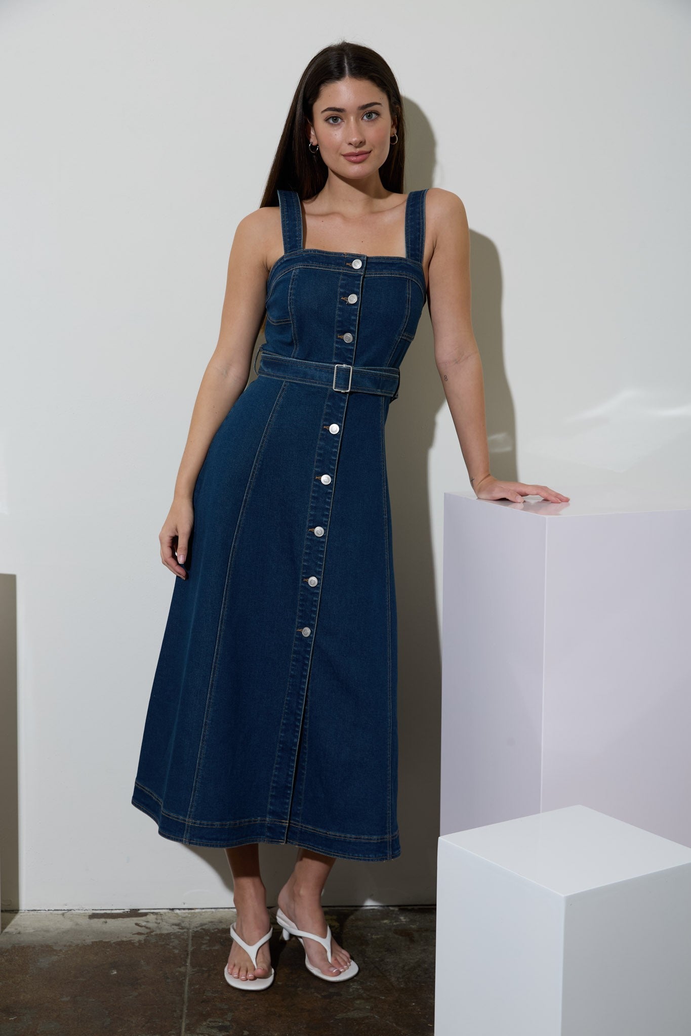 Amy Denim Dress