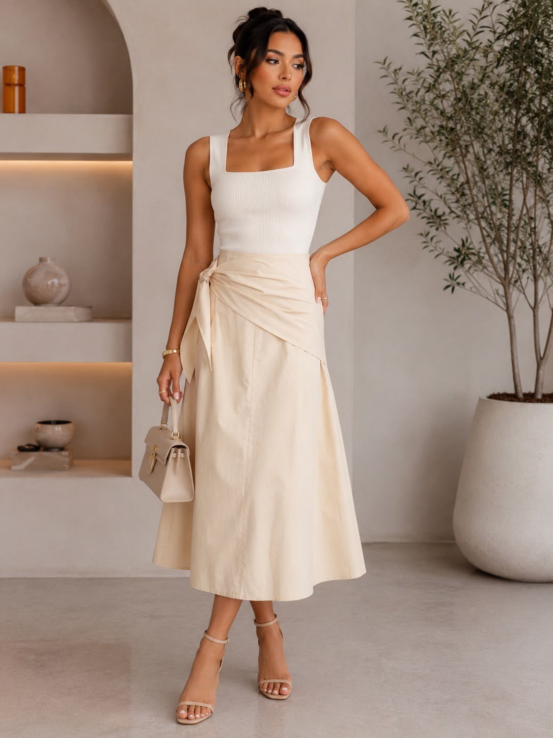 Celia Scarf Skirt