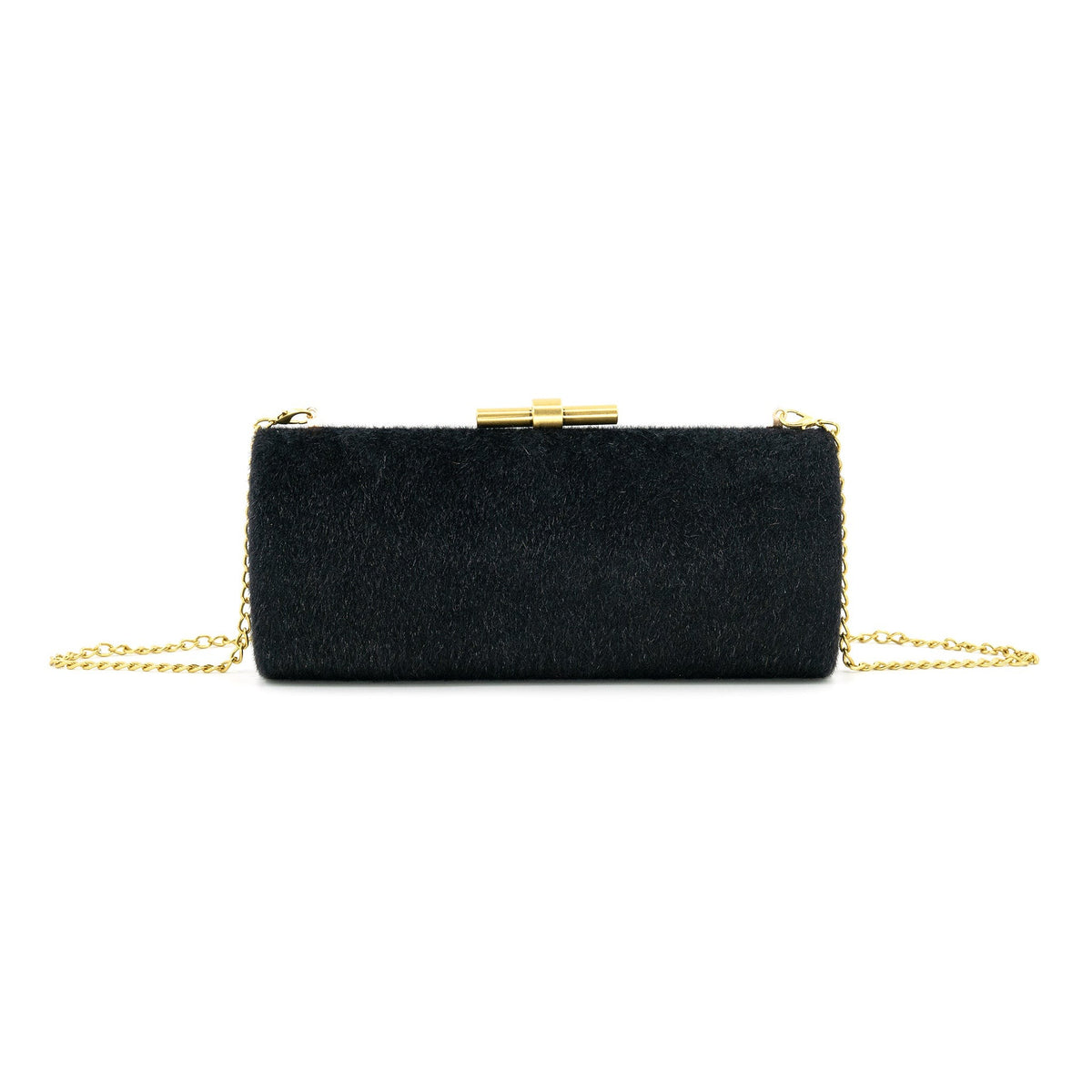Vittoria Black Clutch Bag