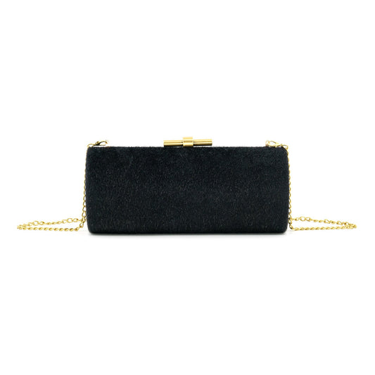 Vittoria Black Clutch Bag